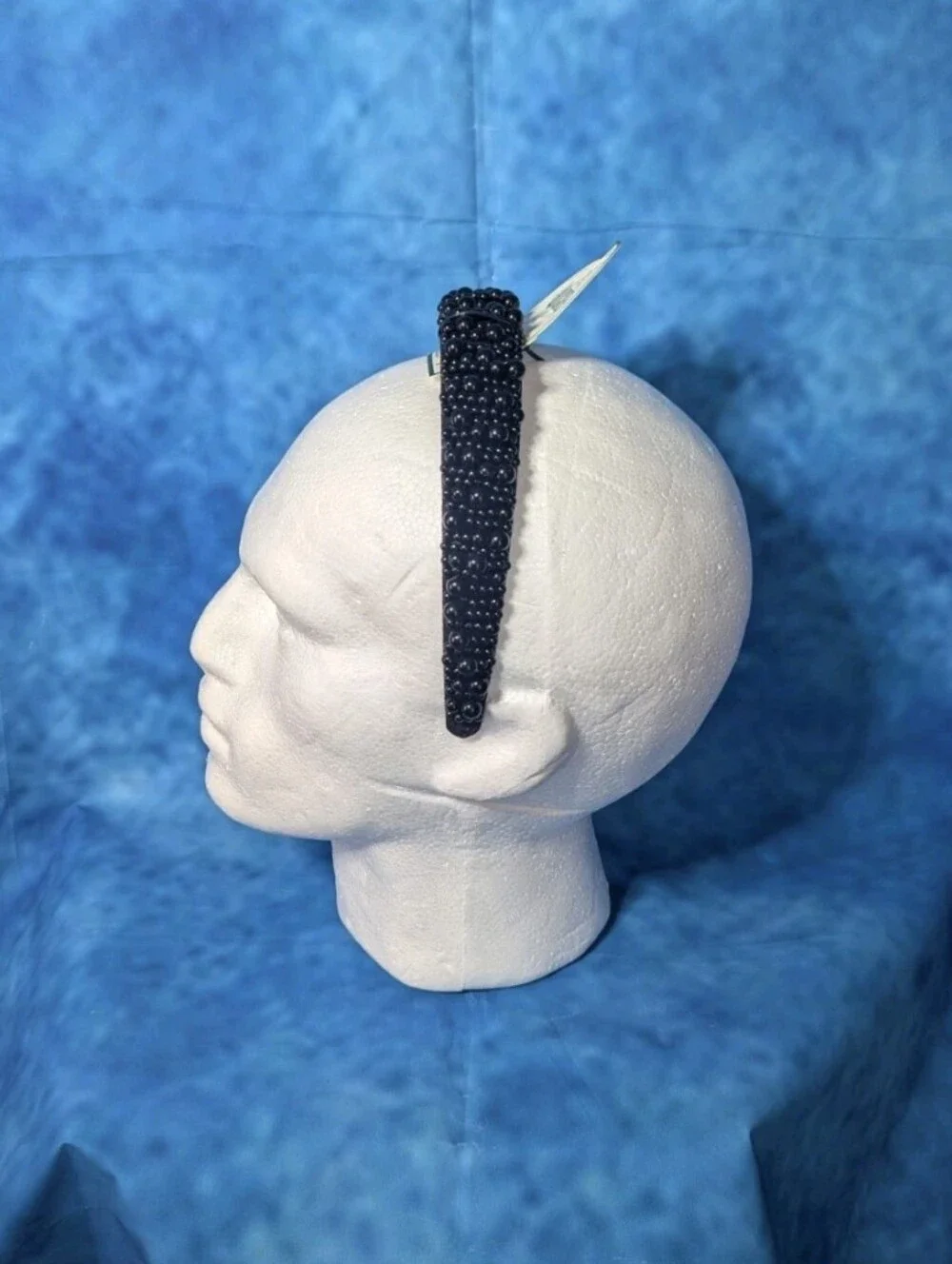 Scrunchi Wicked Elphaba Beaded Black Headband Adult OSFM NWT